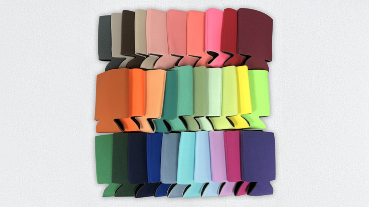 Over 30 Different Koozie Colors