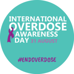 Overdose Awareness Poster Sticker