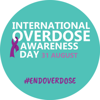 Overdose Awareness Poster Sticker