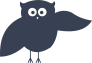 Owl Pointing Sticker