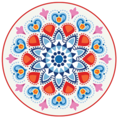 Oxcart Wheel Sticker