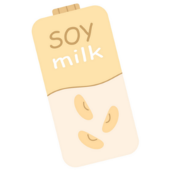 Pack Of Vegan Soy Milk Sticker