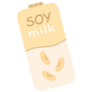 Pack Of Vegan Soy Milk Sticker