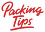 Packing Tips Lettering Sticker
