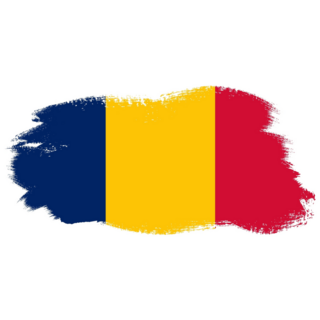 Paint Brush Chad Flag Sticker