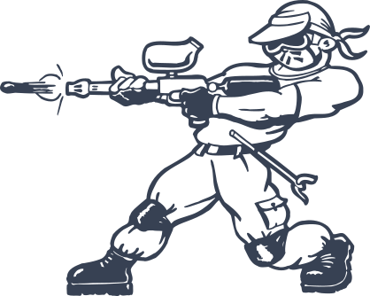 Paint Commando Sticker