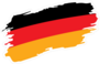 Painted Germany Flag Sticker