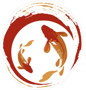 Painted Koi Sticker