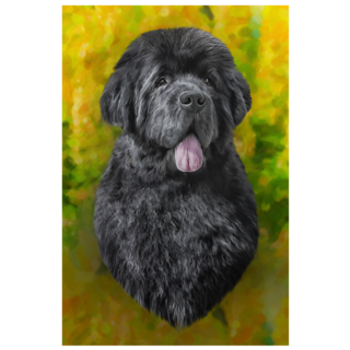 Painted Newfoundland Sticker