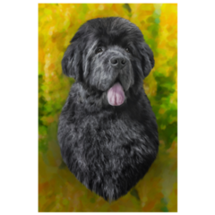 Painted Newfoundland Sticker