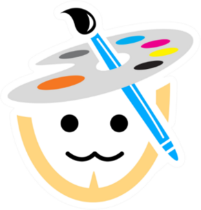 Painter Artist Illustration Sticker