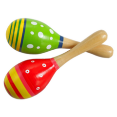 Pair Of Mexican Maracas Isolated Sticker