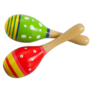 Pair Of Mexican Maracas Isolated Sticker