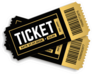 Pair Of Theatre Tickets Sticker