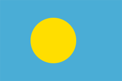 Palau Country Flag Sticker