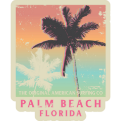 Palm Beach Florida Sticker