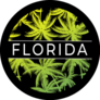 Palm Florida Beach Sticker