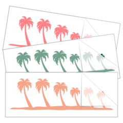 Palm Tree Family Stickers and Decals