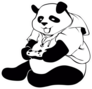 Panda Gamer Sticker