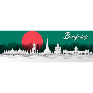 Panorama Bangladesh Sticker