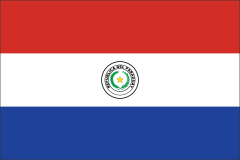 Paraguay Flag Sticker
