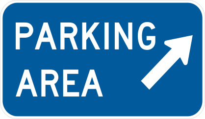 Parking Area Here Sticker
