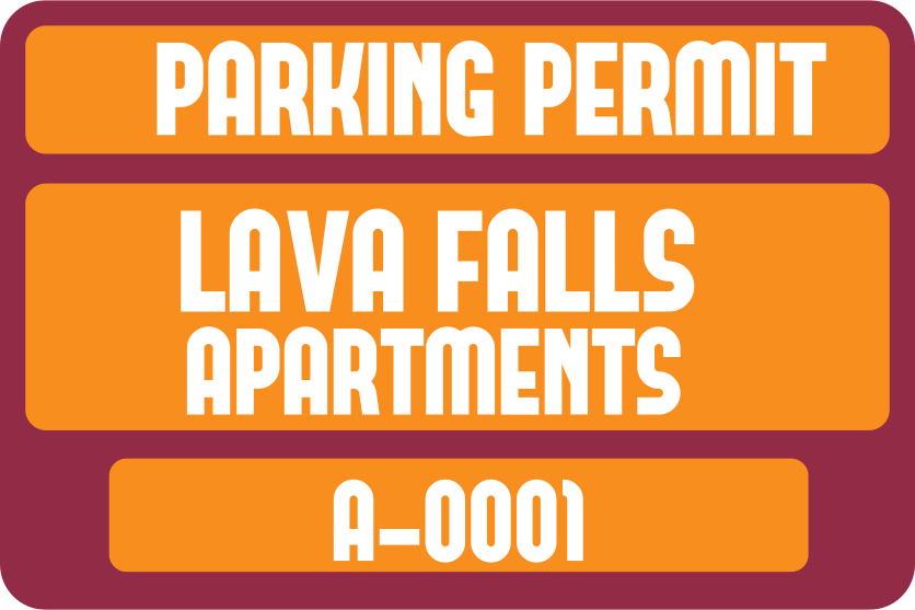 Photo inspiration: Picture Idea: Rectangle Apartment Parking Permits