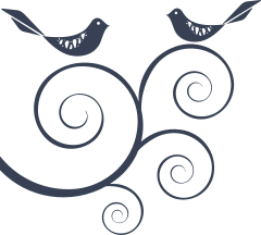 Partridges In A Tree Sticker