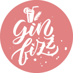 Party gin Fizz Sticker
