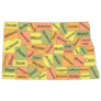 Pastel Map Of North Dakota Counties Sticker
