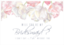 Pastel Will You Be My Bridesmaid Sticker