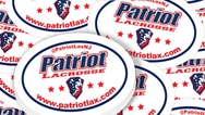 Patriot Lacrosse Custom Oval Stickers