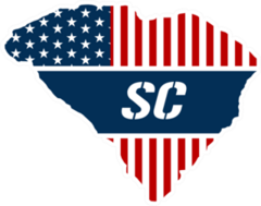 Patriotic South Carolina Sticker