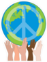 Peace on Earth Sticker