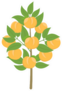 Peach Tree Sticker