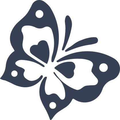 Peacock Butterfly Sticker