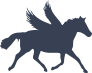 Pegasus Horse Sticker