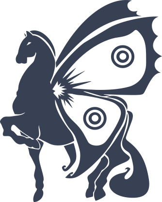 Pegasus Horse With Wings Sticker