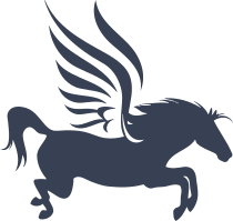 Pegasus Jumping Sticker