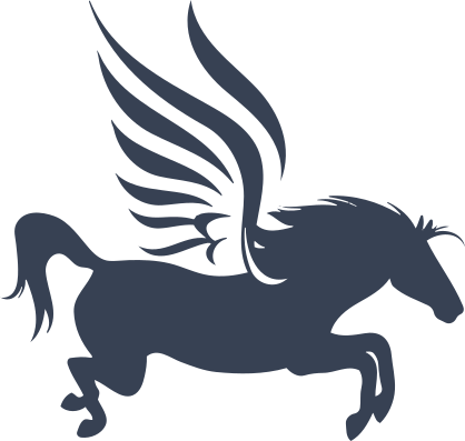 Pegasus Jumping Sticker