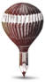 Pencil With Balloon Design Sticker