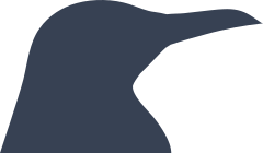 Penguin Head Sticker