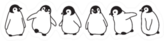 Penguin Icon Baby Cartoons Sticker