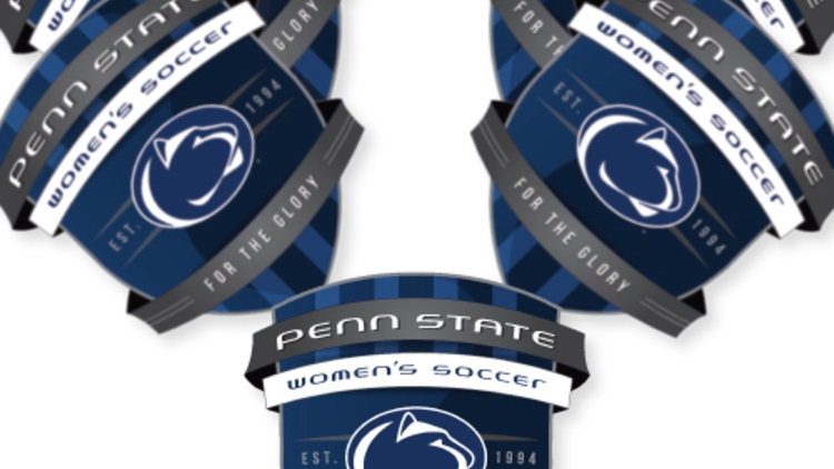 Penn State Soccer Custom Die Cut Stickers