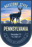 Pennsylvania Banner Sticker