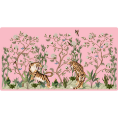 Peonies & Tigers Sticker