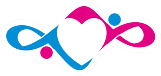 People Care Cancer, Love Infinity Ribbon Sticker
