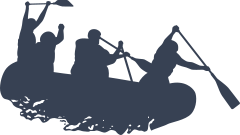 People River Rafting Sticker