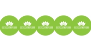 Perennial Glow Spa Custom Circle Stickers