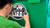 Permanent Sticker Application
